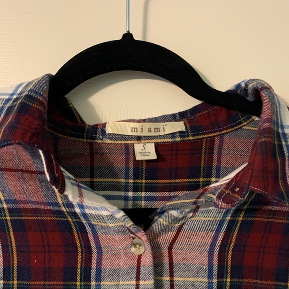 plaid button up - Picture 3 of 3